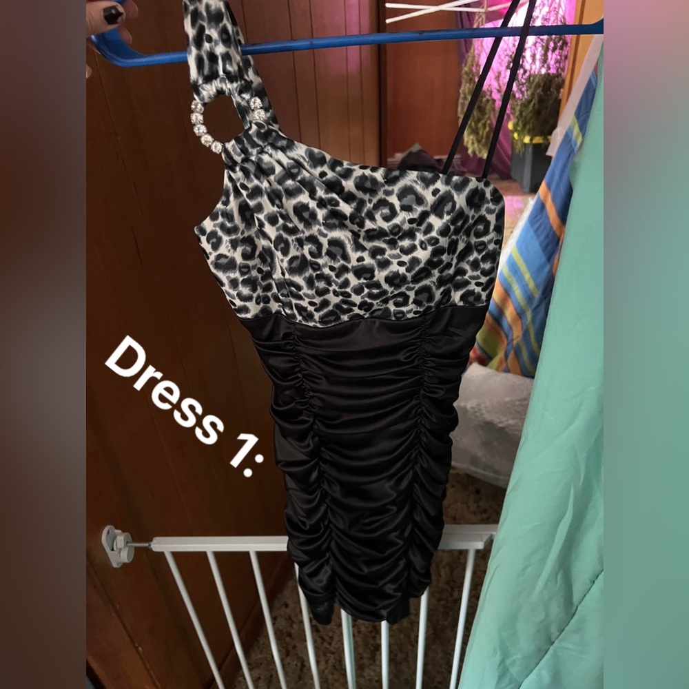 Dress 1+2+3: $50.  Dress 4+5: $150.